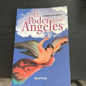 'El Poder de los Ángeles' Book - Blue and Red
